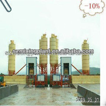 Simple configuration with central control system 2HZS35 concrete batching plant